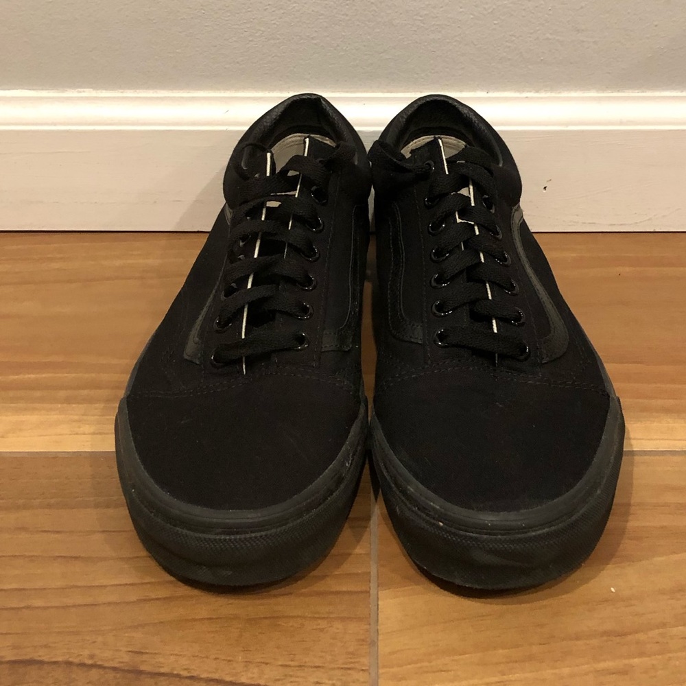 Vans Mens sneakers black/black size 10.5